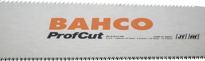 Produktbild Bahco ProfCut Japan-Zugsäge, Doppelverzahnung für Holz und Kunststoff 6-8.5/17 ZpZ 240 mm