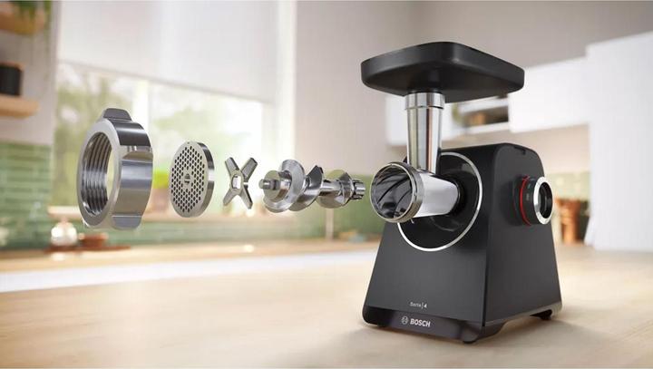 Actual product image Bosch Hausgeräte Series 4, Food mincer, MultiPower Series 4, 1900 W, Black, Black, MFWS450B