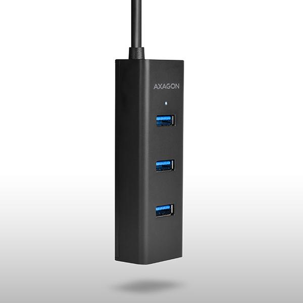 Produktbild Axagon HUE-S2BL (USB-C, 4 Ports)