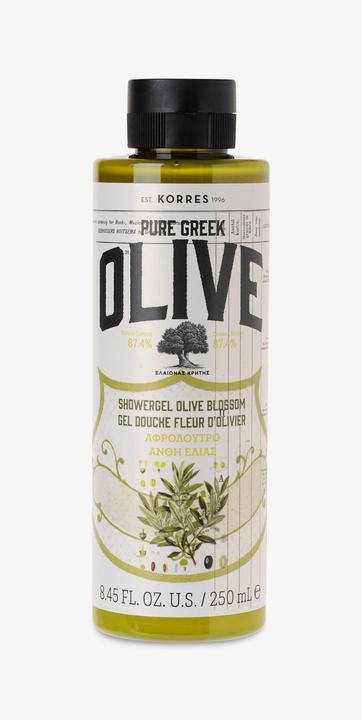 Actual product image Korres OLIVE & OLIVE BLOSSOM Shower Gel (250 ml)