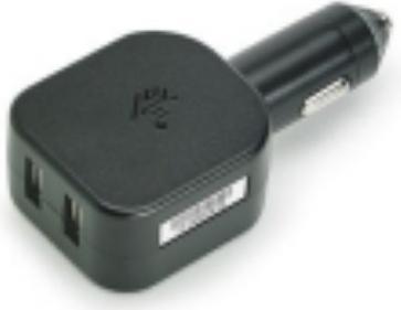 Image du produit Zebra Adaptateur Allume-Cigare 5 V 2 5 A Deux Connecteurs De Type A-Usb.