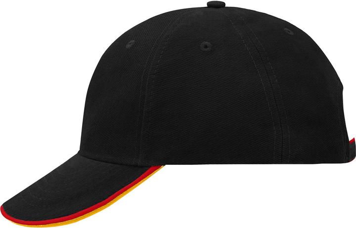 Actual product image Myrtle Beach 6 Panel Double Sandwich Peak Cap