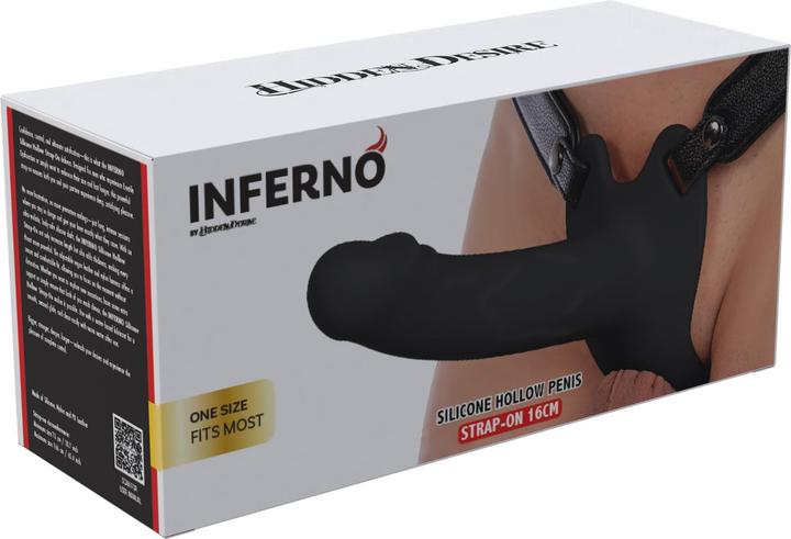 Image du produit Hidden Desire Hollow Penis Strapon 16cm