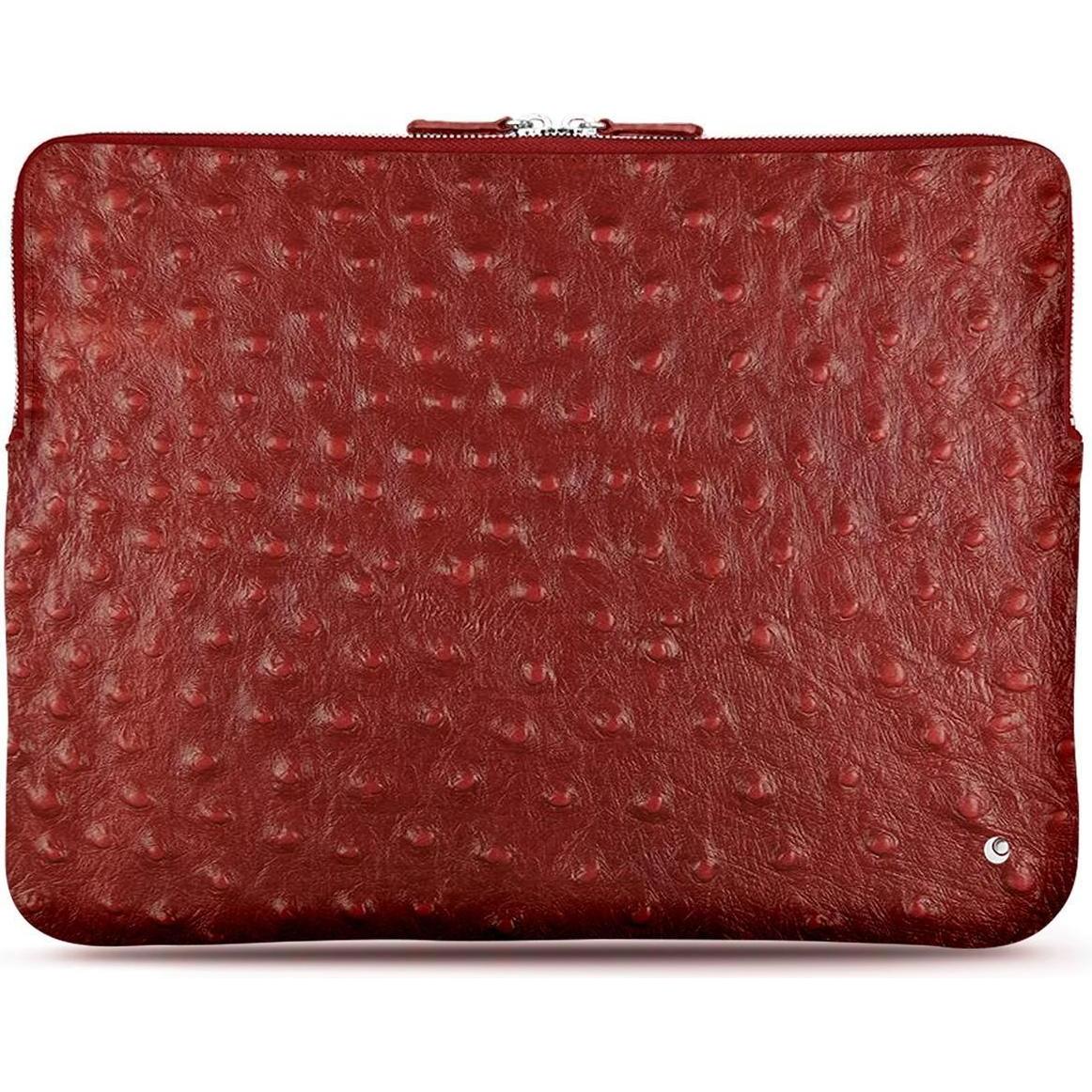 Noreve Lederhülle, Notebooktasche, Rot