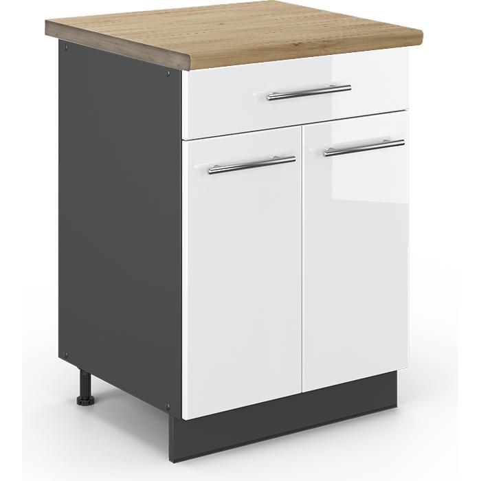 Vicco, Regal, Küchenunterschrank Fame-Line (60 x 60 x 81.5 cm)