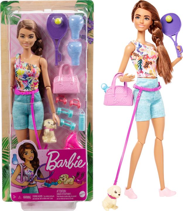 Productafbeelding Barbie Atletiektrainer met buitenuitrusting