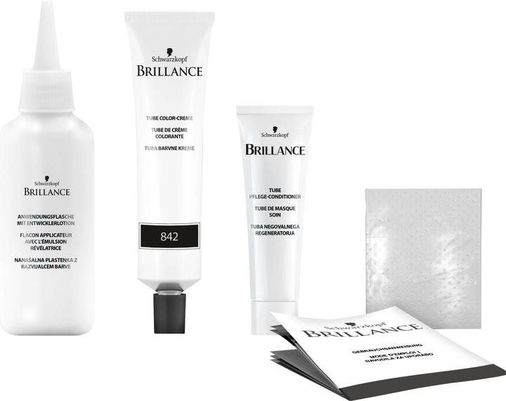 Produktbild Schwarzkopf Brillance Intensiv-Color-Creme (842 Kaschmirrot)