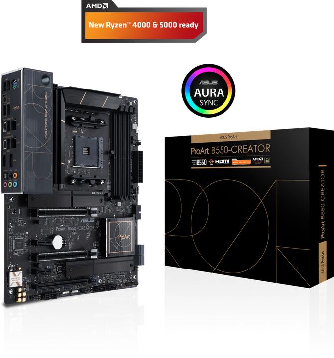 Actual product image ASUS PROART B550-CREATOR (AM4, AMD B550, ATX)