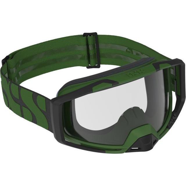 iXS, Unisex, Sportbrille, Goggle Trigger clear olive OS (Olive, Clear), Grün