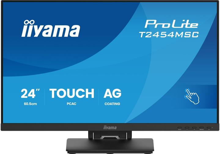 Image du produit iiyama TFT T2454MSC 60.5cm PCAP 24"/1920x1080/HDMI/DP/2xUSB/TOUCH