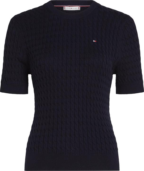 Produktbild Tommy Hilfiger Co Cable C-Nk Ss Swt (M)