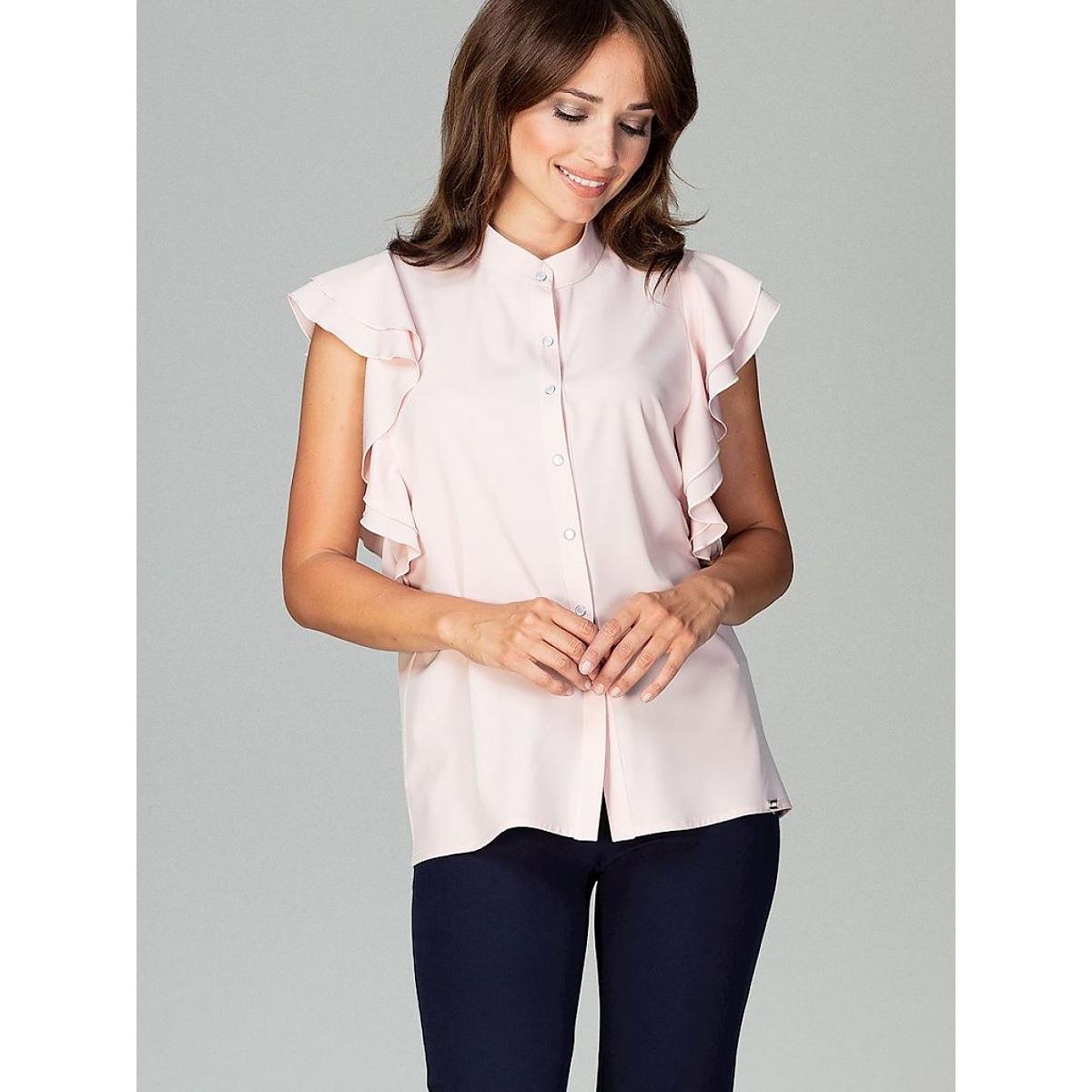 Lenitif, Damen, Hemd, Damen Hemd, Rosa, (M)