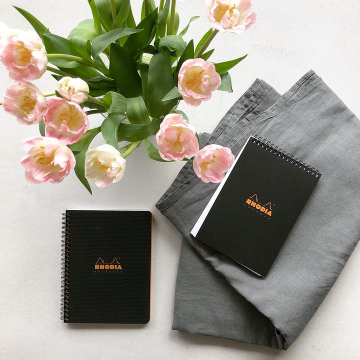 Actual product image Rhodia Notepad (A5, Checked, Soft cover)