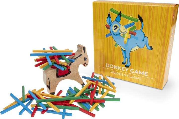 Produktbild Tactic Balance game Trendy Donkey (Dänisch, Deutsch, Englisch, Estnisch, Finnisch, Französisch, Griechisch, Italienisch, Lettisch, Litauisch, Niederländisch, Norwegisch, Polnisch, Schwedisch, Spanisch, Ungarisch, 2 - 4 Spieler)