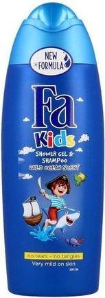 Immagine prodotto Fa Gel doccia per bambini 2in1 al profumo di oceano selvaggio 250ml (250 ml)