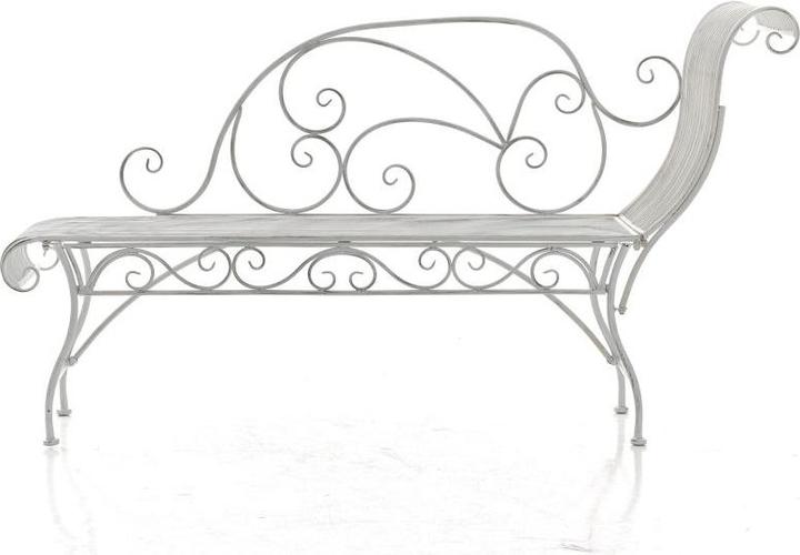 Actual product image CLP Garden Bench Karma, antique white