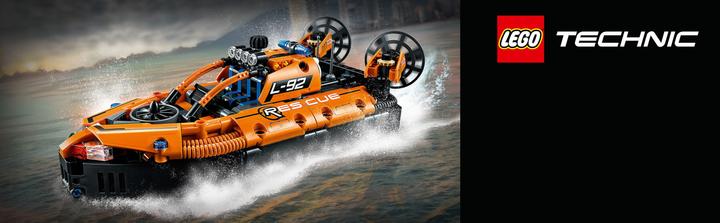 Actual product image LEGO Hovercraft for rescue operations (42120, LEGO Technic)