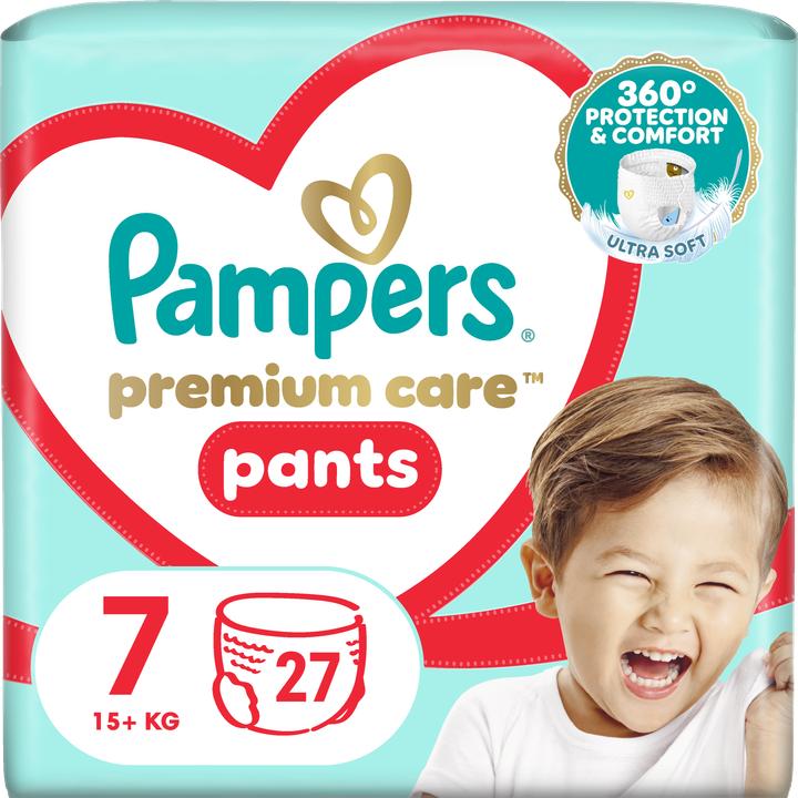 Image du produit Pampers Premium Care Pants (Taille 7, Pack, 27 pièce(s))