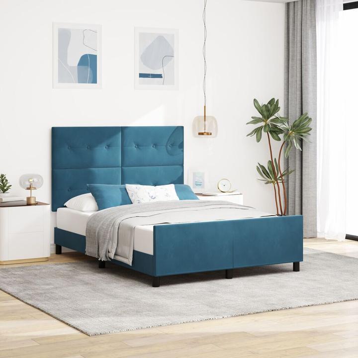 Actual product image vidaXL Modernes Bett (140 x 200 cm)