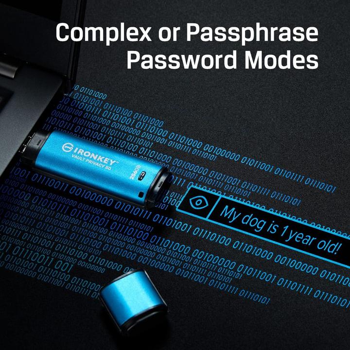 Immagine prodotto Kingston IronKey Vault Privacy 50C (64 GB, USB-C)