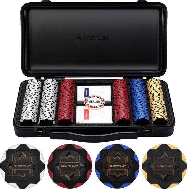 Immagine prodotto Slowplay Nash Pokerchips-Set