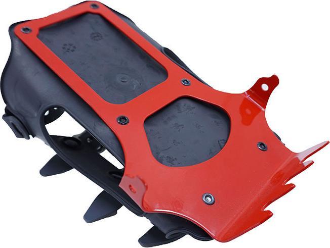 Actual product image Msr Evo Binding Assembly Left Red Crampon