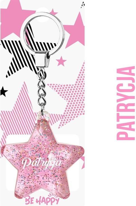 Actual product image Happy Color Schlüsselanhänger Stern Patricia