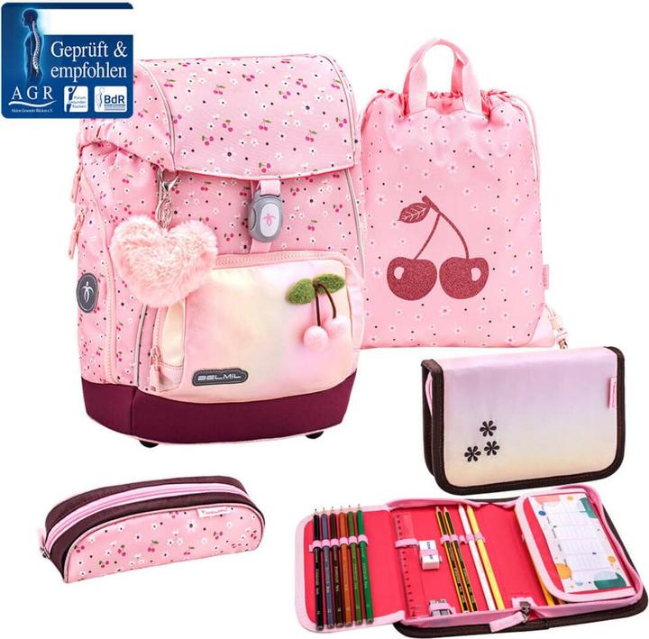 Belmil COMFY Plus Schulrucksack-Set blossom (16 l)