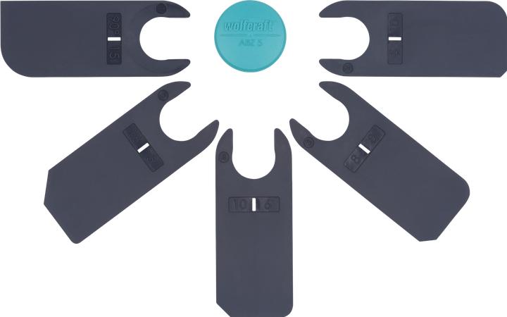 Actual product image wolfcraft 1 silicone puller tray 5 pcs. (9.30 cm)