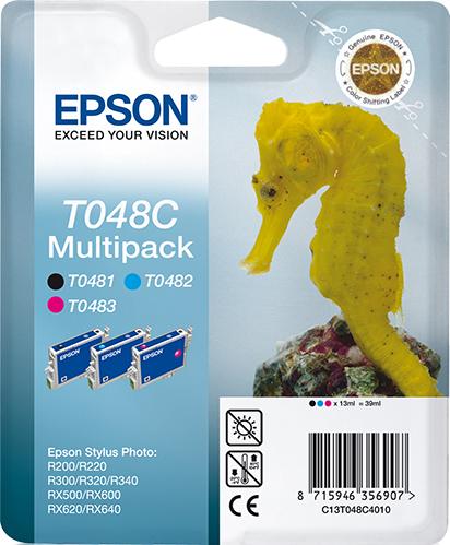 Produktbild Epson T048C Multipack (BK, C, M)