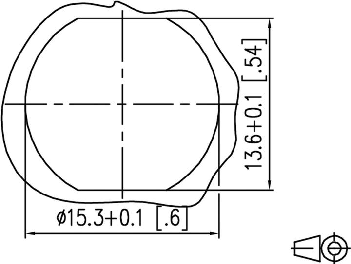 Actual product image Metz Connecting cable M12 BU-RJ45 ST 8-pin X-coded straight-straight 10m (S/FTP, CAT6a, 10 m)