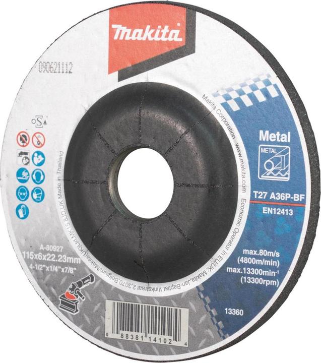 Produktbild Makita Schruppscheibe 115/22,23 A36P (A36P)