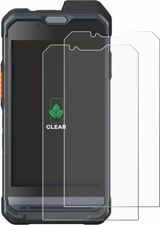 Produktbild ScreenLeaf Schutzfolie für Hytera PNC460 nachhaltiger Displayschutz Display Schutz Folie Klar Transparent