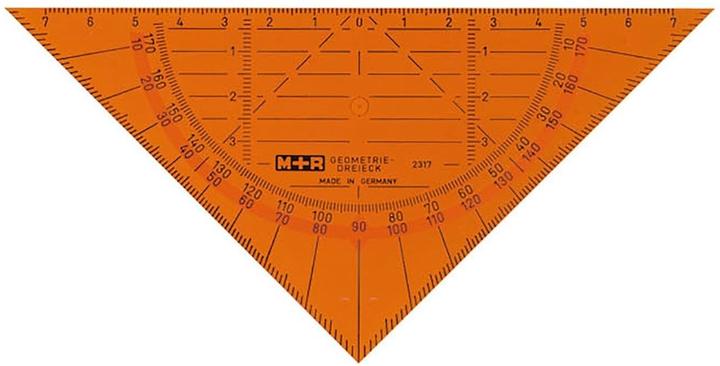 Produktbild M+r Geo-Dreieck sortiert (14 cm)
