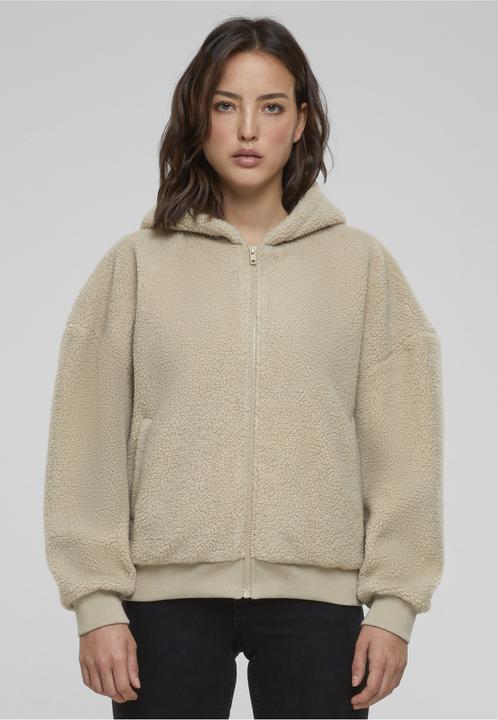 Produktbild Urban Classics Ladies Oversized Sherpa Zip Hoody (M)