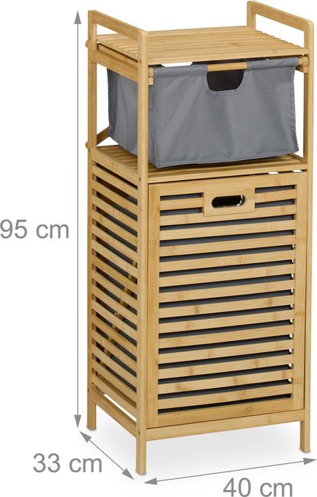 Produktbild Relaxdays Wäschekorb (30 l)