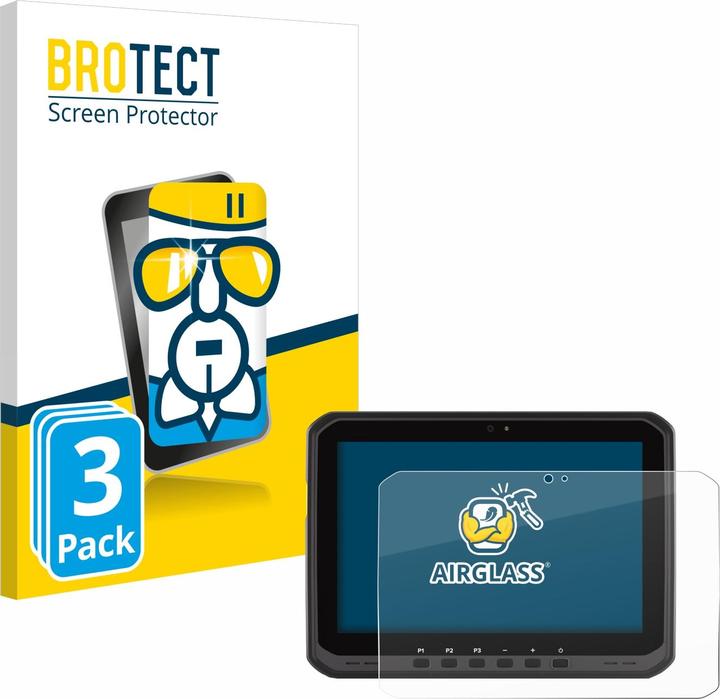 Produktbild BROTECT AirGlass Panzerglasfolie (3 Stk., Zebra ET60)