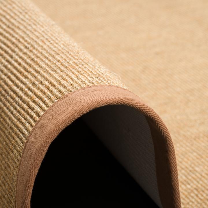 Actual product image Pergamon Sisal carpet Natura Classic with border (150 x 150 cm)