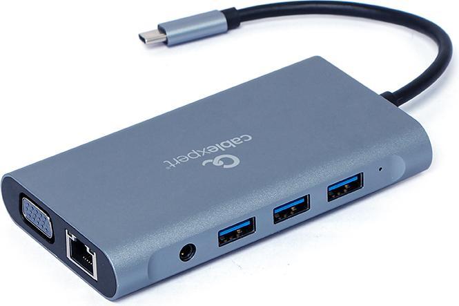 Produktbild Gembird A-CM-COMBO7-01 (USB-C, 7 Ports)