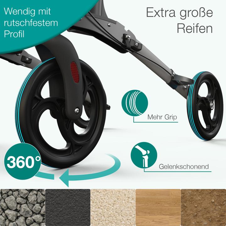 Produktbild Aktivshop Leichtgewichtrollator »Move«, Anthrazitgrau