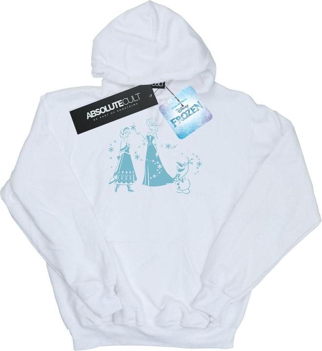 Immagine prodotto Disney Frozen Magic Snowflakes Felpa con Cappuccio Donna (M)