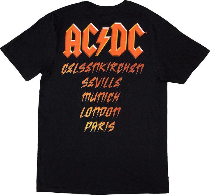Immagine prodotto AC/DC High Voltage Dive Bar Maglietta Stampa posteriore Adulto Unisex (M)