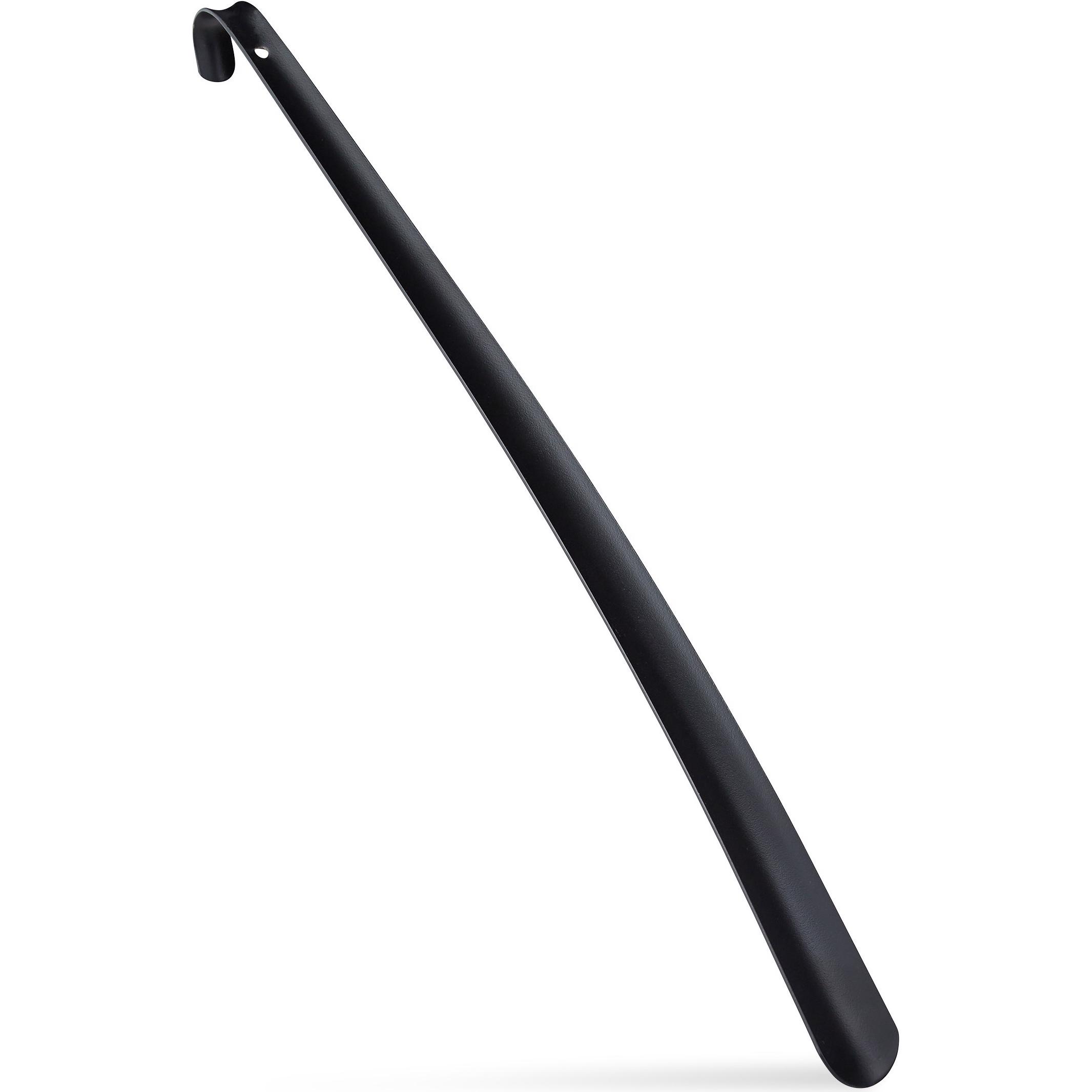 Relaxdays Schuhlöffel 2-er Set, Schuhlöffel, Schwarz