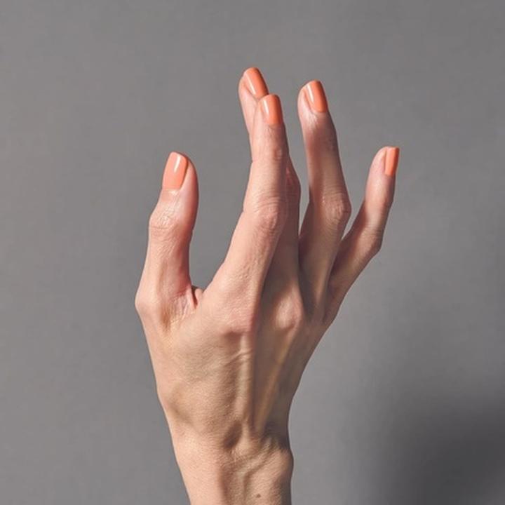 Actual product image CND Shellac Daydreaming #465 (Orange, Top coat)