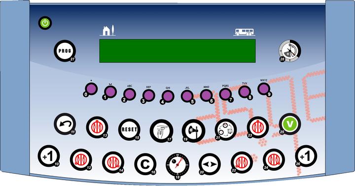 Actual product image Stramatel Water polo scoreboard W-Top