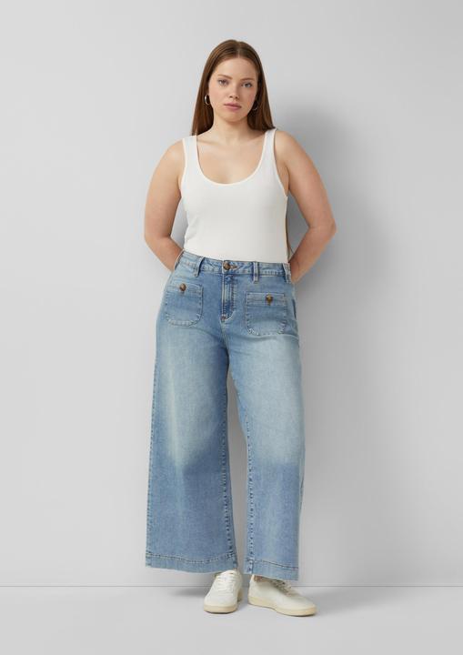 Produktbild s.Oliver Jeans/Slim FitHigh Rise/Culotte (44)