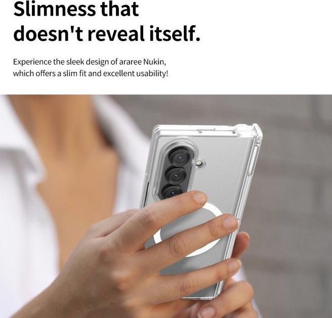 Produktbild Araree Nukin 360 M Series MagSafe Hardcase Hülle Made in Korea (Samsung Galaxy Z Fold7)