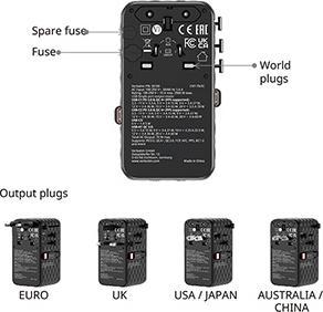 Actual product image Verbatim Charge 'n' Travel 70W 2C