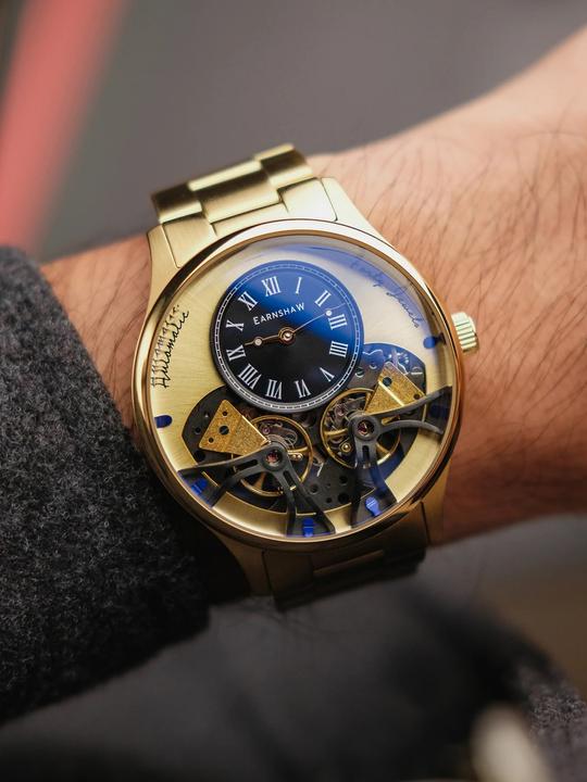Immagine prodotto Thomas Earnshaw ES-8179-22 Scienziati Faraday 44 mm (Orologio da polso analogico, 44 mm)