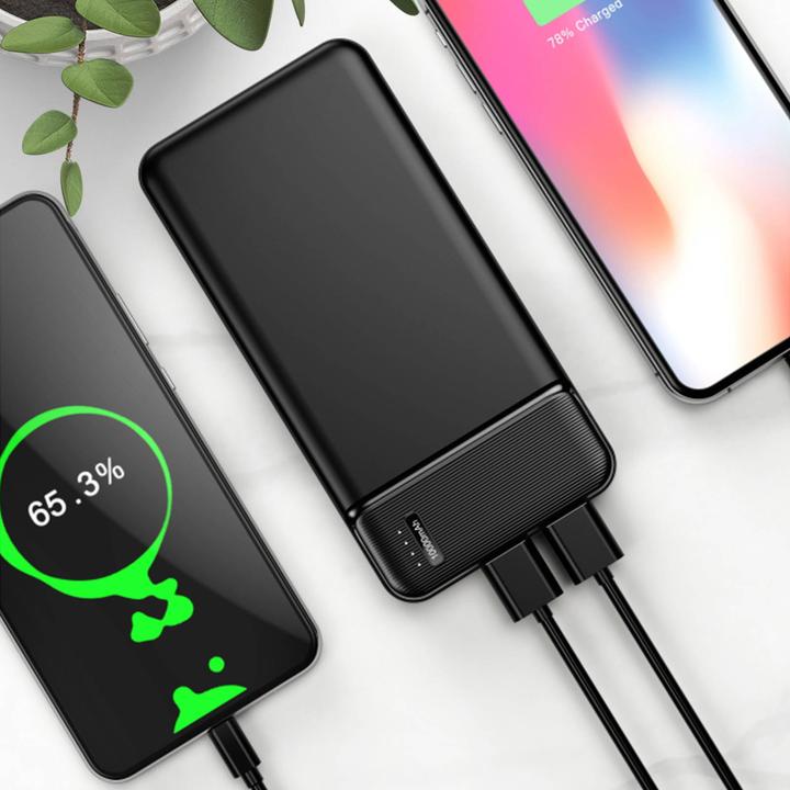 Actual product image Maxlife External battery Power Bank MXPB-01 10000mAh black (10000 mAh, 15 W, 37 Wh)